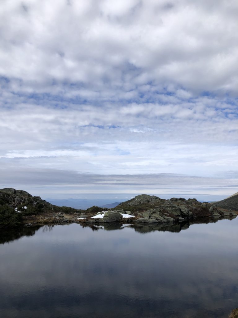 Lake of the Clouds, seen while hiking Mt Monroe and Mt Washington in the White Mountains, New Hampshire