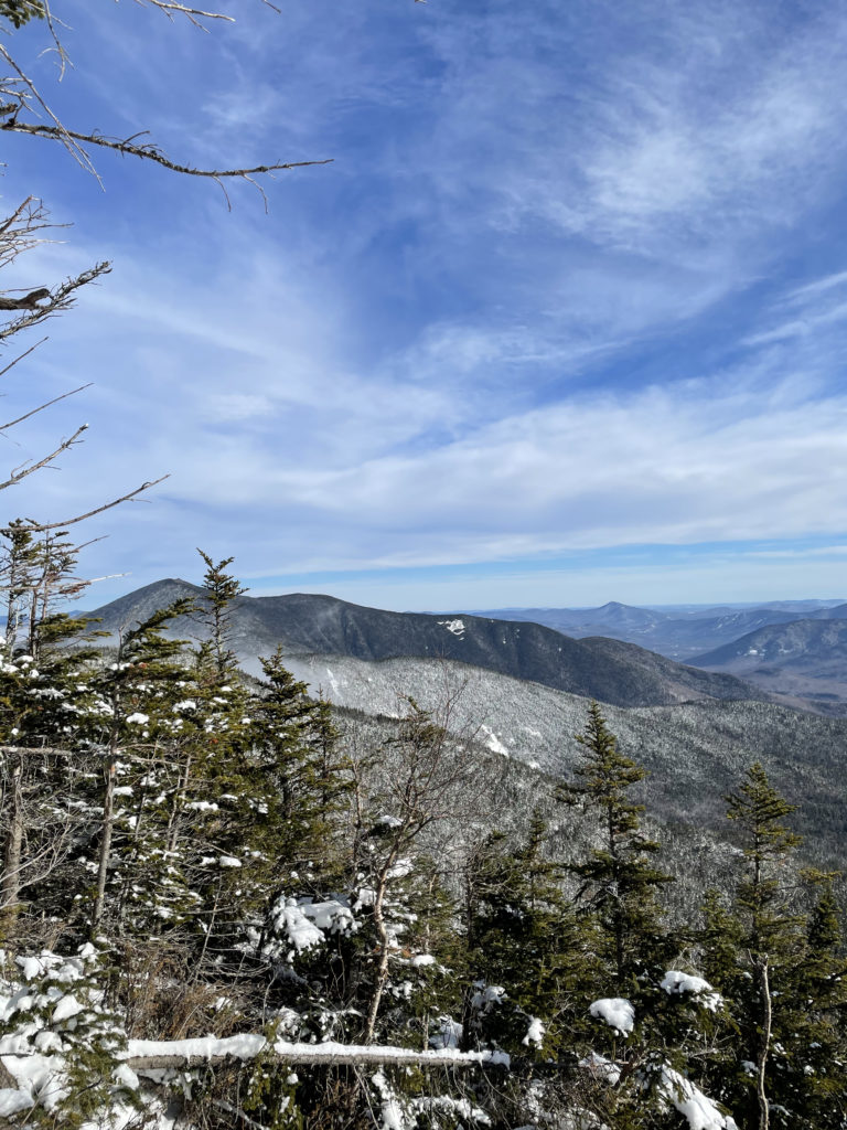 The view, seen while hiking Mt. Hancock in the White Mountains, New Hampshire