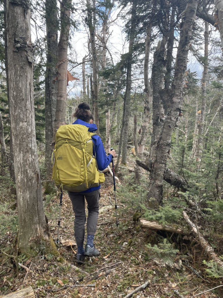 Hiking and backpacking the Grafton Notch Loop Trail in the White Mountains, Maine