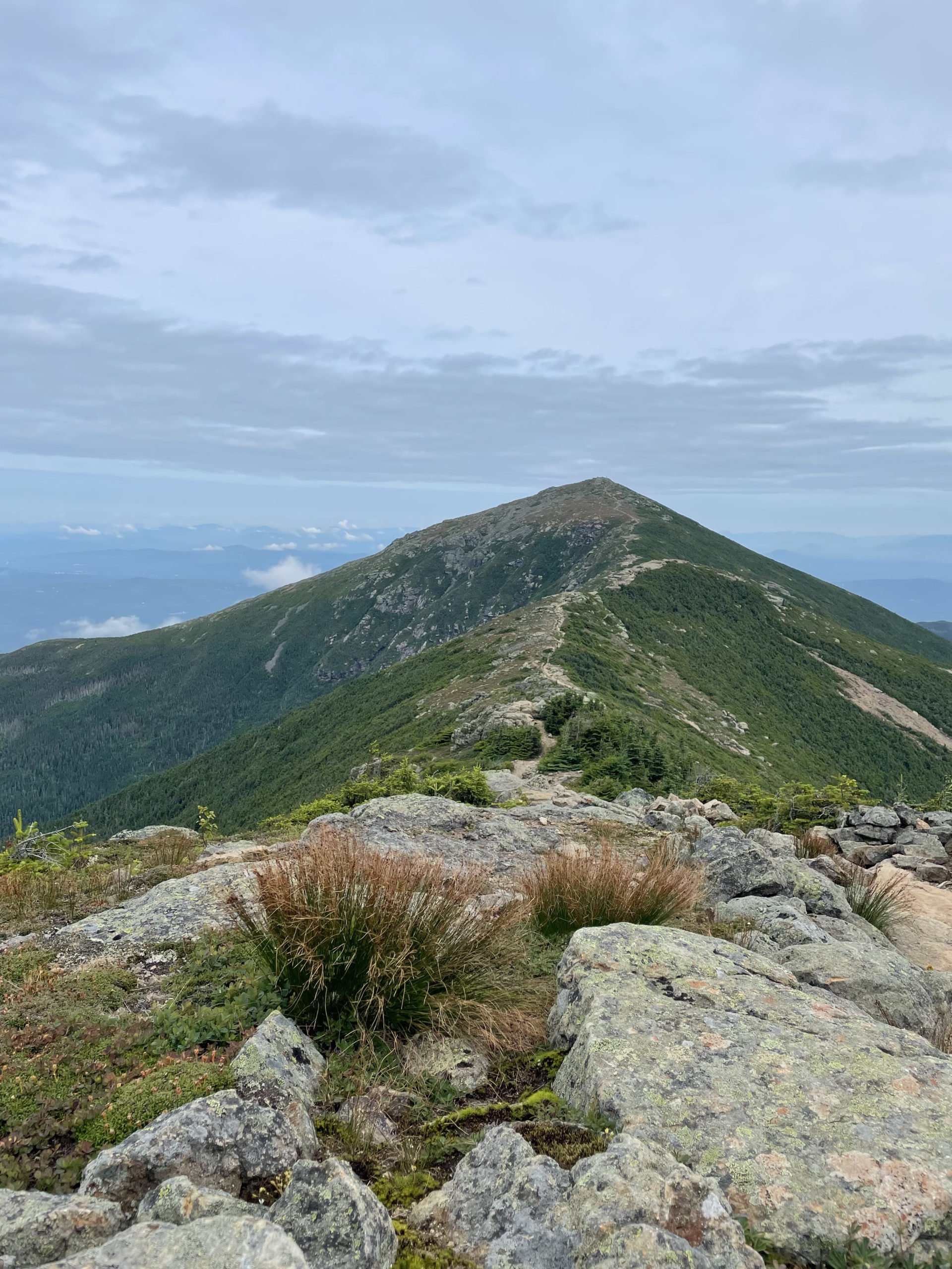 Franconia Ridge Trail, seen while hike Mt. Lafayette and Mt. Lincoln in the White Mountain National Forest