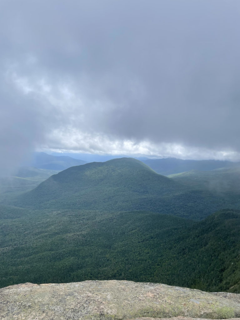 View from summit, seen while hiking Mt. Garfield in the White Mountain National Forest, NH
