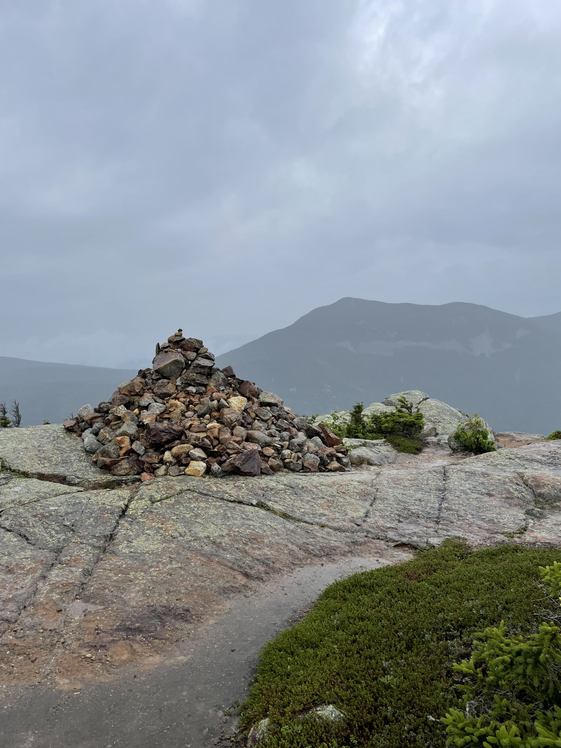 Webster Mountain, seen while hiking Mt. Pierce and Mt. Jackson in the White Mountains National Forest, New Hampshire