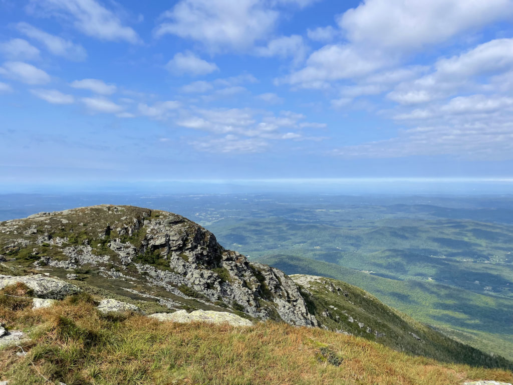 Summit, seen while hiking Mt. Mansfield in the Green Mountains, Vermont