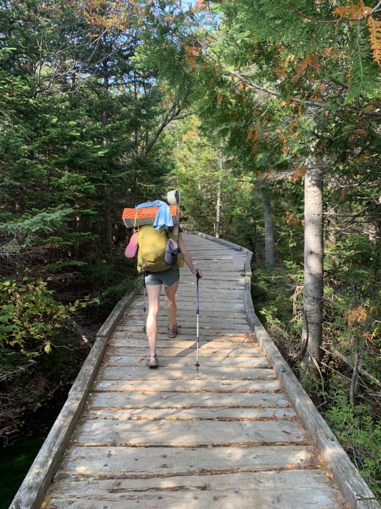 Backpacking in Baxter State Park, Maine