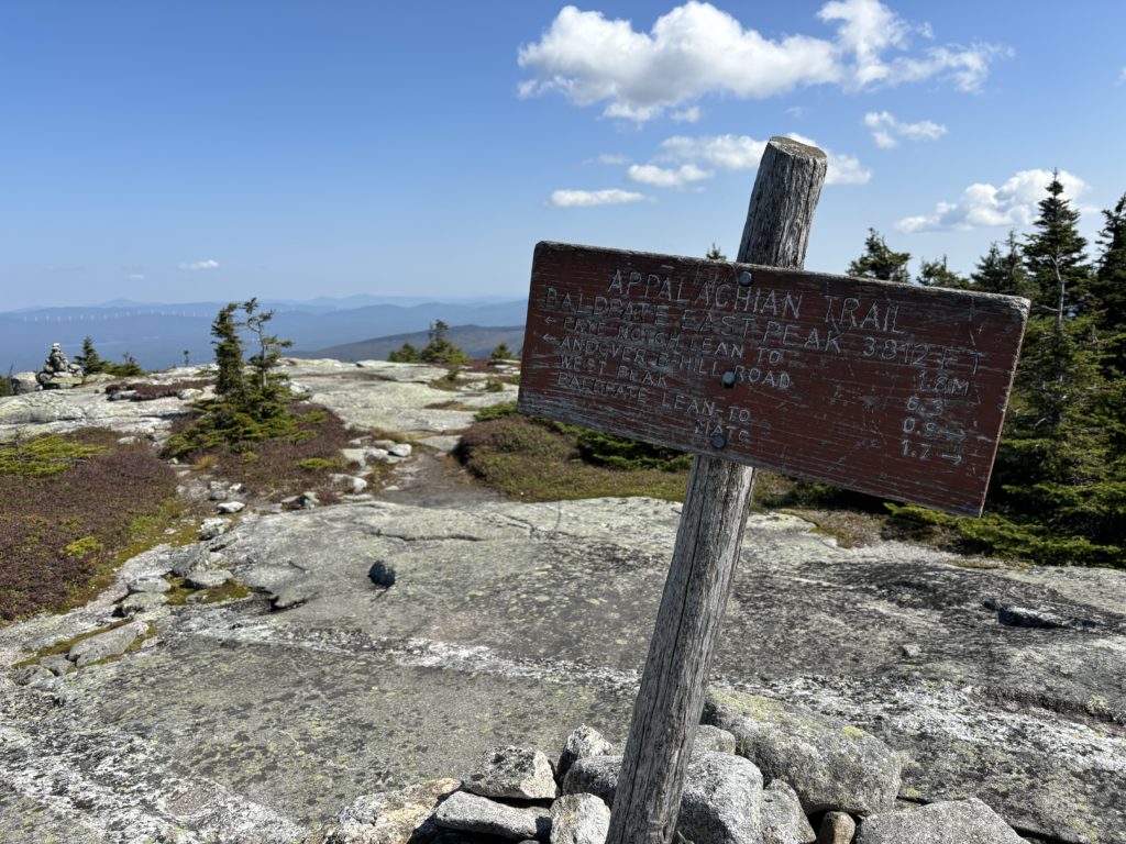 Baldpate Peak, Grafton Loop Trail, Grafton Notch, Maine