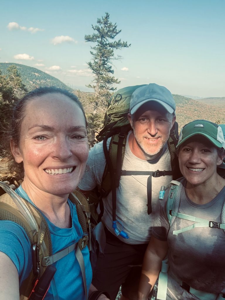 Guided backpacking trip on Grafton Loop Trail, Grafton Notch, Maine